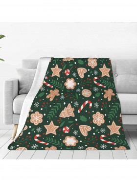 Double Sided Holiday Flannel Blanket